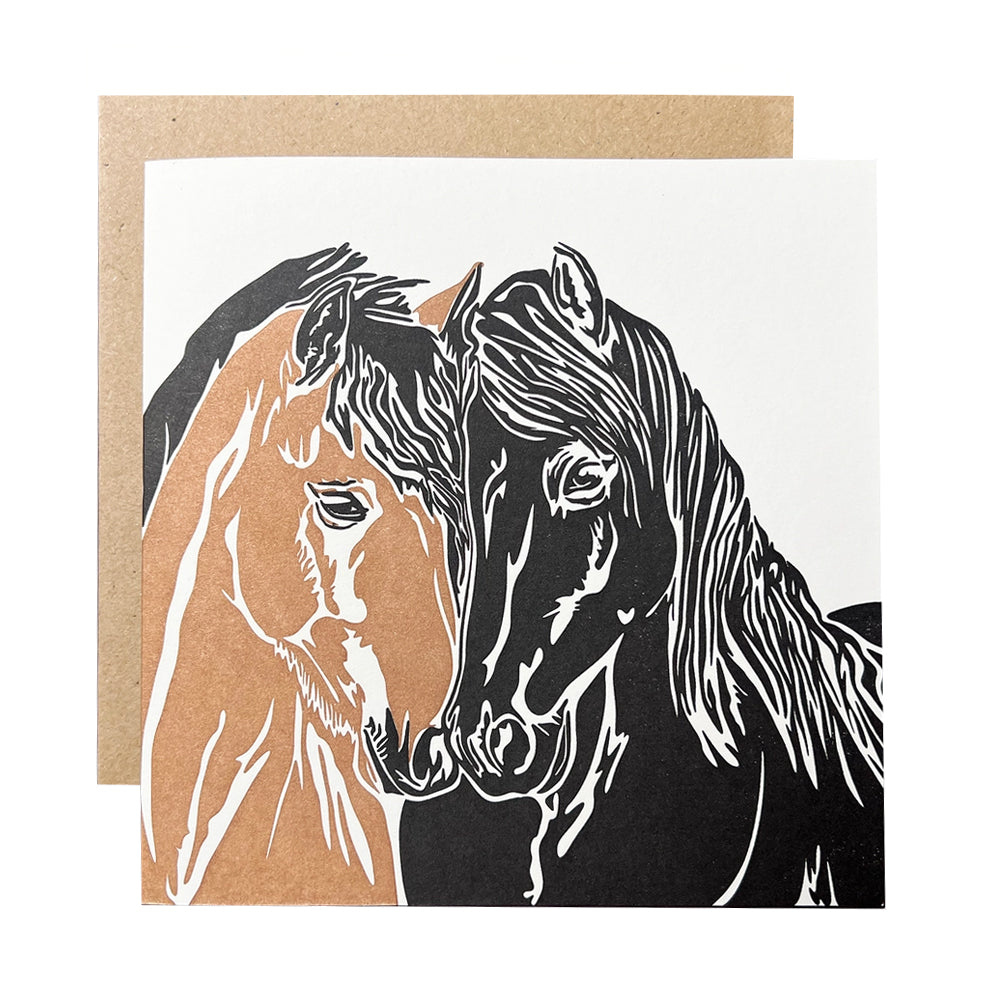 Horse Greetings Card