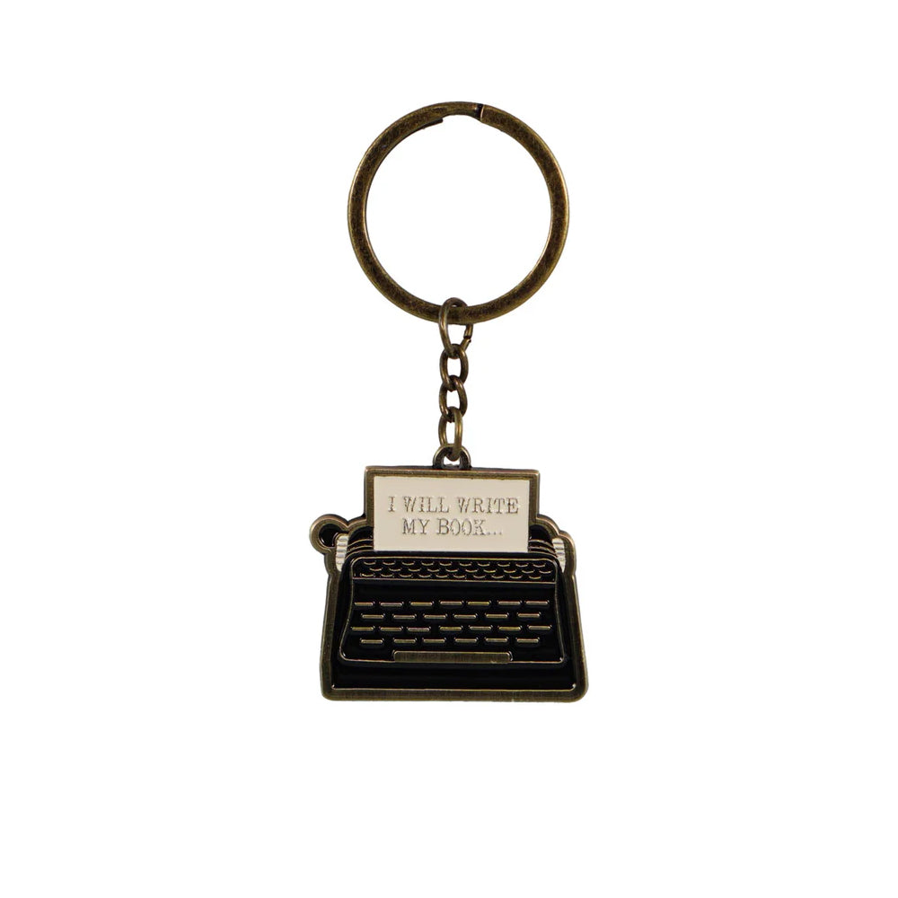 I Will Write My Book Keyring