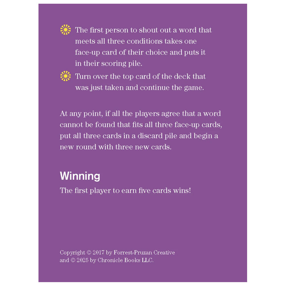 Literary Quicktionary Game
