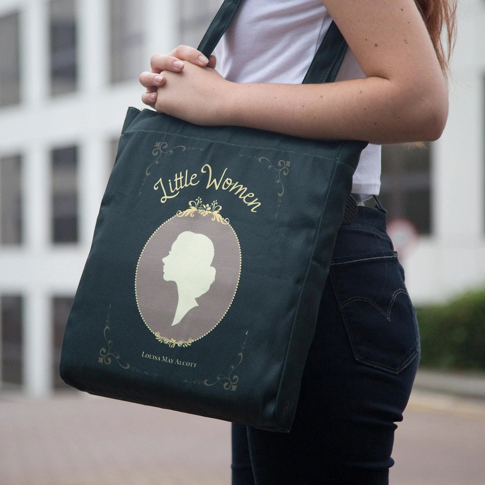 Little Women Green Book Tote Bag