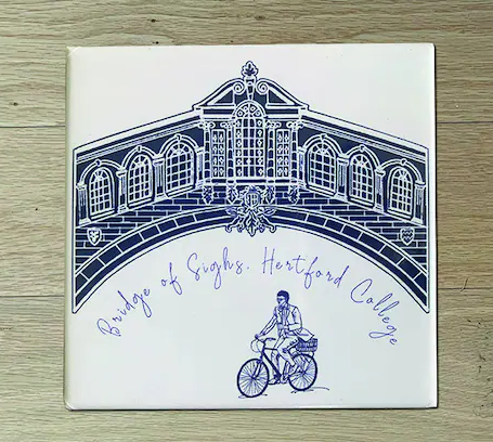 Oxford Mapped Magnet Bridge of Sighs
