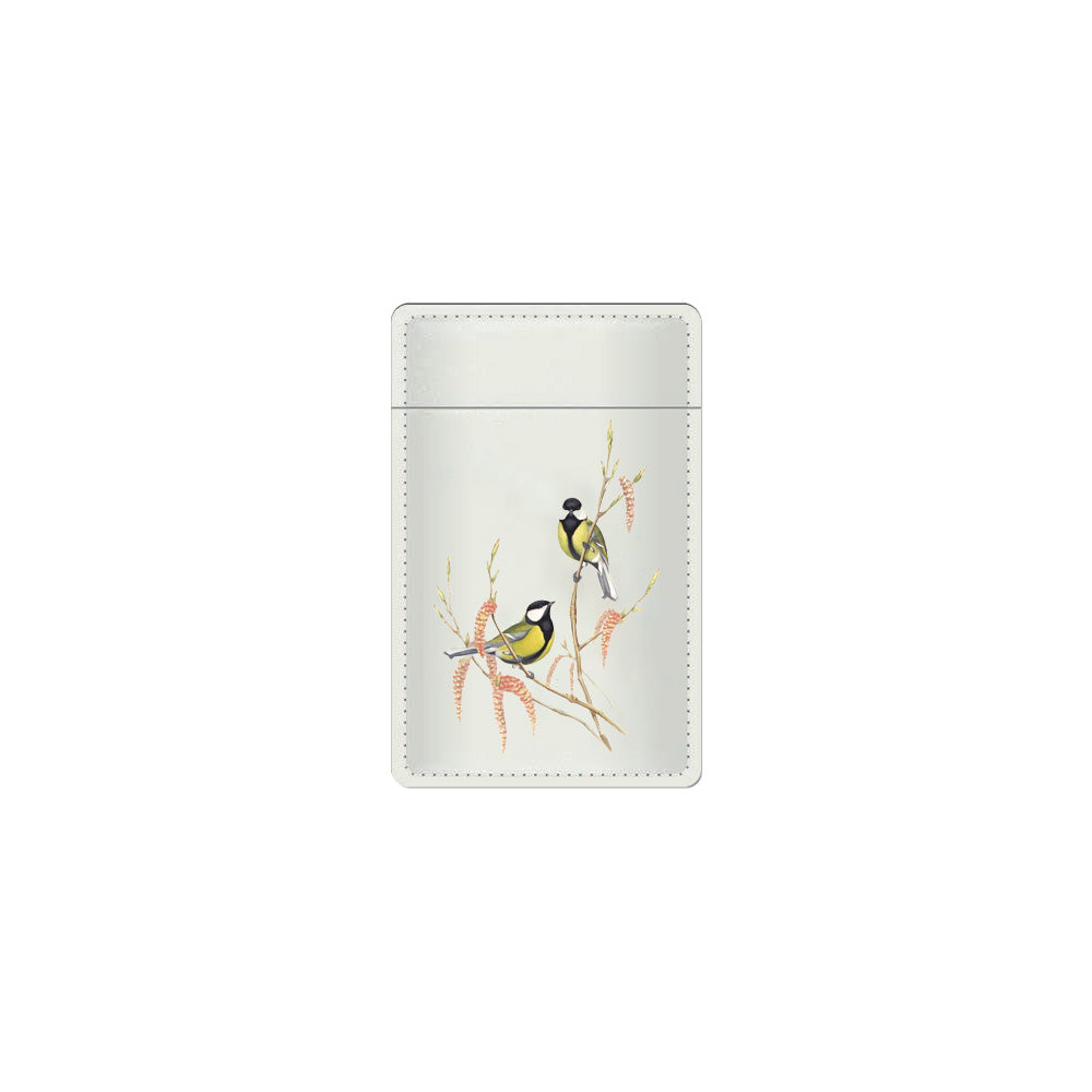 Gould's Great Tit Sliding Compact Mirror