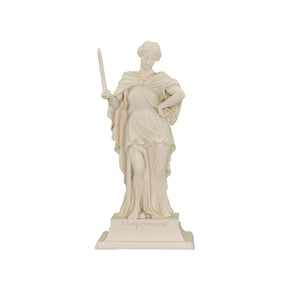 Melpomene, Greek Goddess of Tragedy, large statue