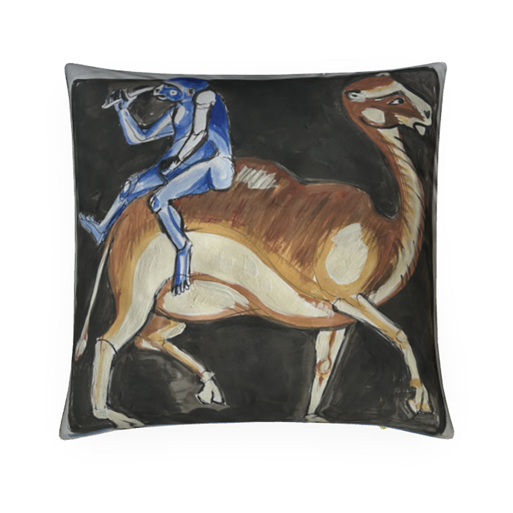 Monkey and Camel Cushion