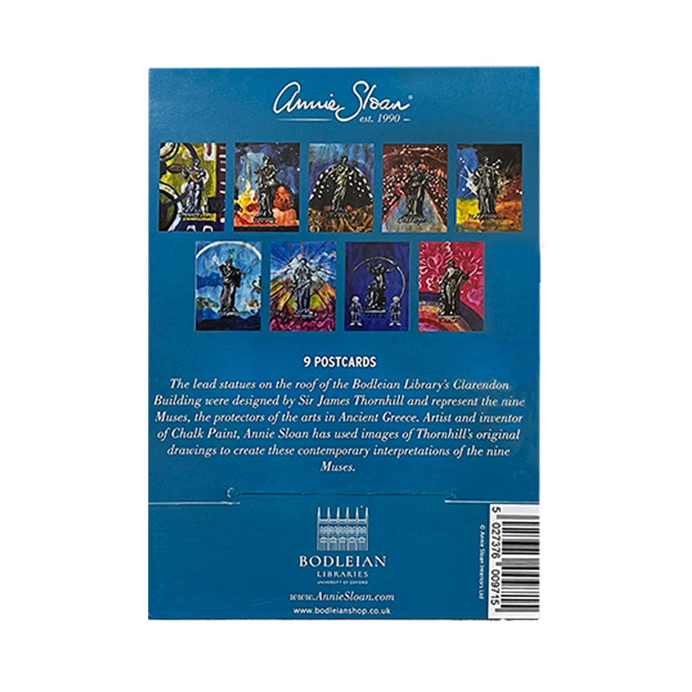 The Bodleian Library Muses by Annie Sloan Postcard Pack