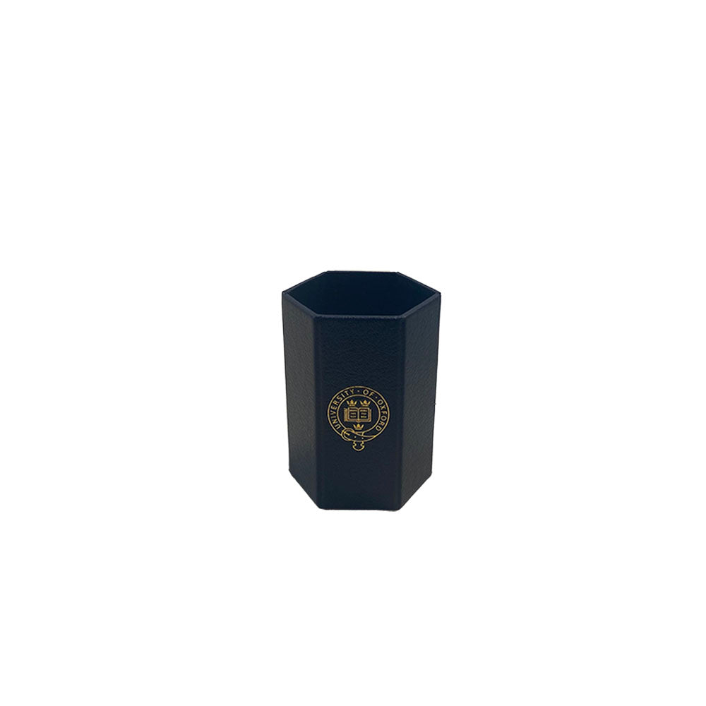 University of Oxford Belted Crest Pen Pot