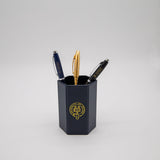 University of Oxford Belted Crest Pen Pot