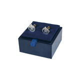 University of Oxford Silver Crest Cufflinks