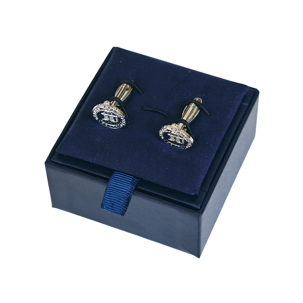 University of Oxford Silver Crest Cufflinks