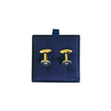University of Oxford Gold Crest Cufflinks