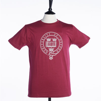 Classic Large Crest T-Shirt - Burgundy