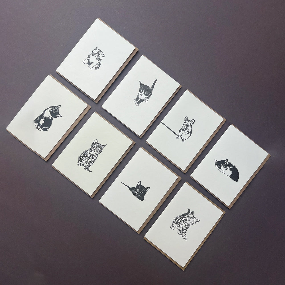 Pussycats Notecard Set of 8