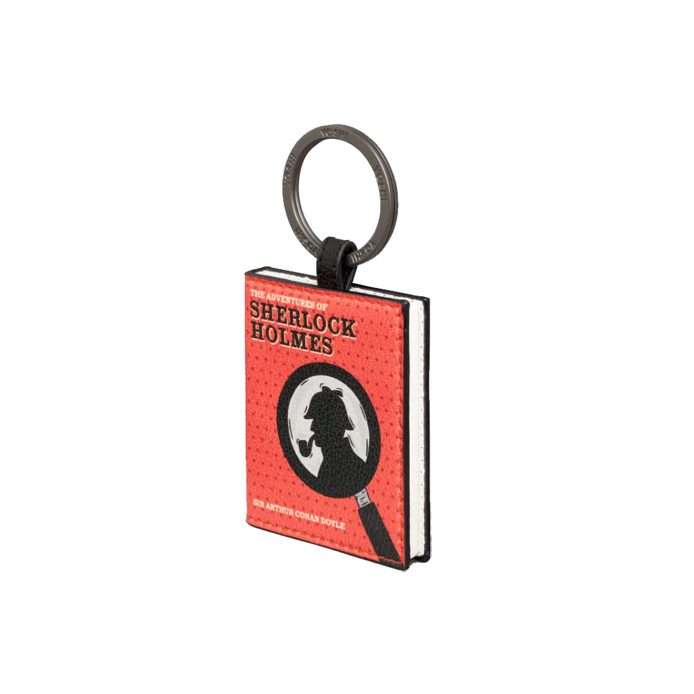 Sherlock Holmes Vegan Leather Keyring