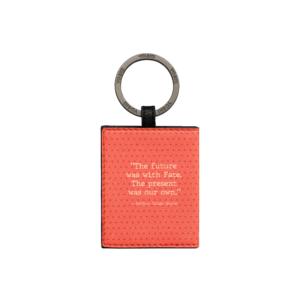 Sherlock Holmes Vegan Leather Keyring