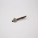 University of Oxford Silver Enamel Insert Tie Slide