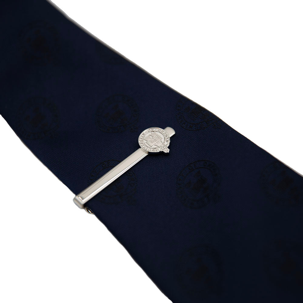 University of Oxford Silver Enamel Insert Tie Slide