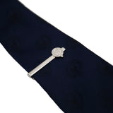 University of Oxford Silver Enamel Insert Tie Slide