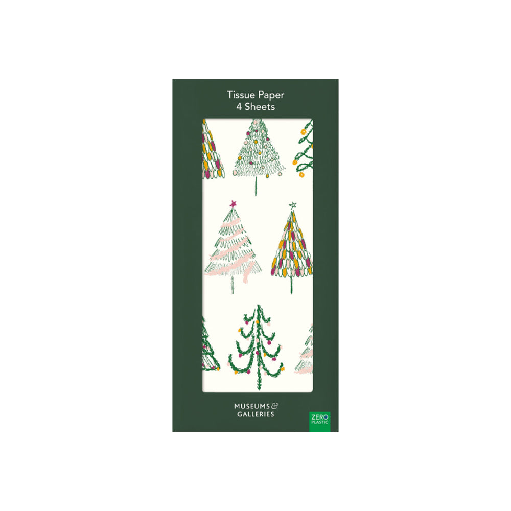 Festive Trees Tissue Paper