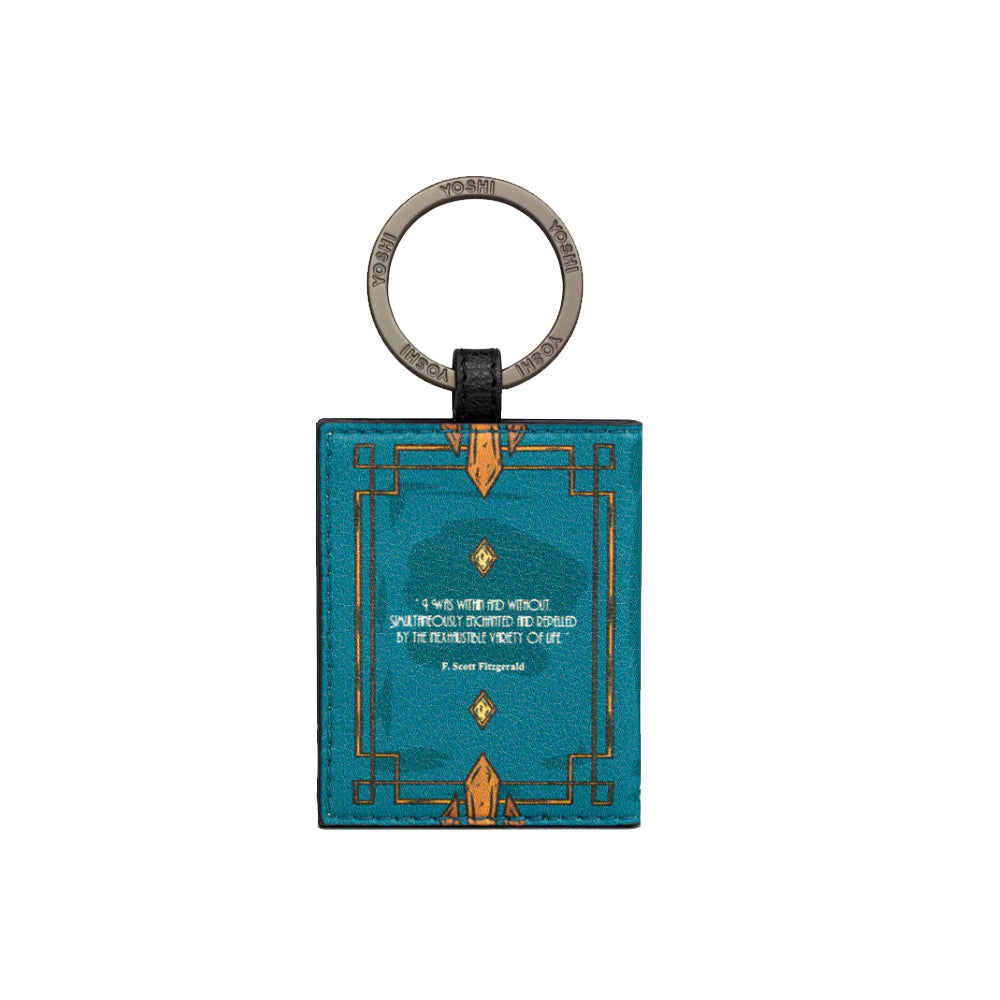 The Great Gatsby Vegan Leather Keyring