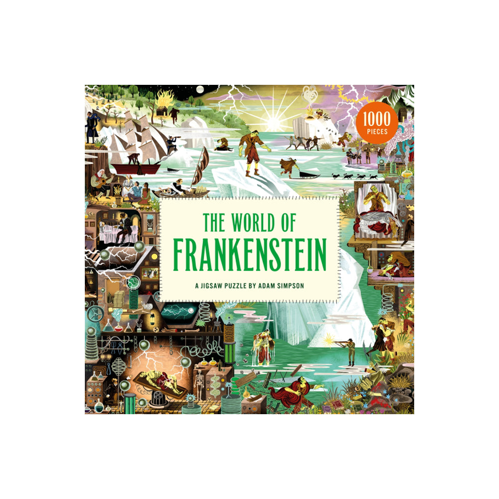 The World of Frankenstein 1000 Piece Jigsaw Puzzle