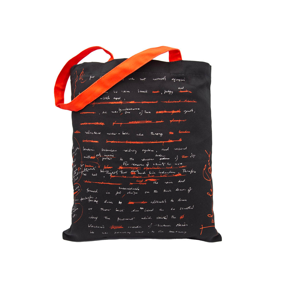 Tinker Tailor Manuscript Tote Bag