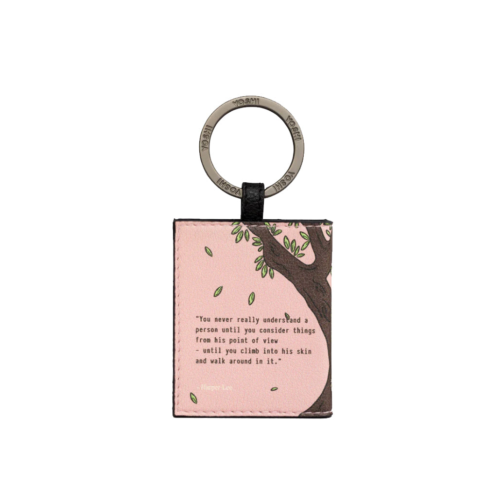 To Kill a Mockingbird Vegan Leather Keyring