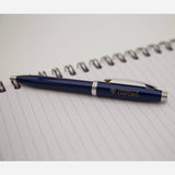 University of Oxford Blue Engraved Pen