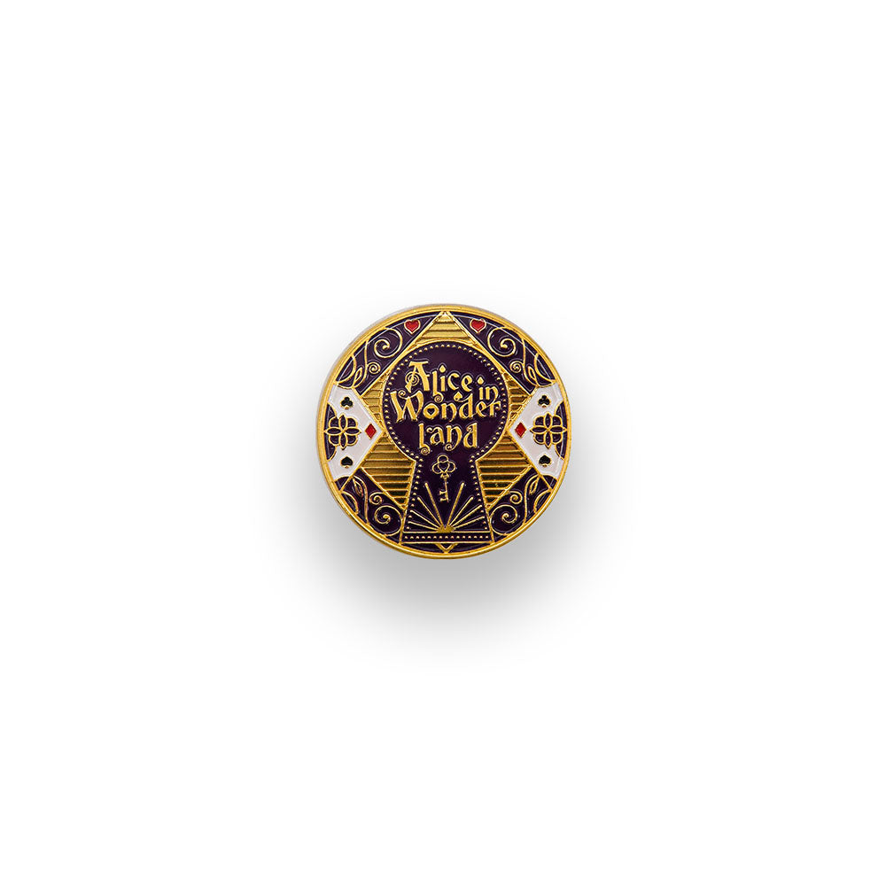 Alice in Wonderland Gold Coin