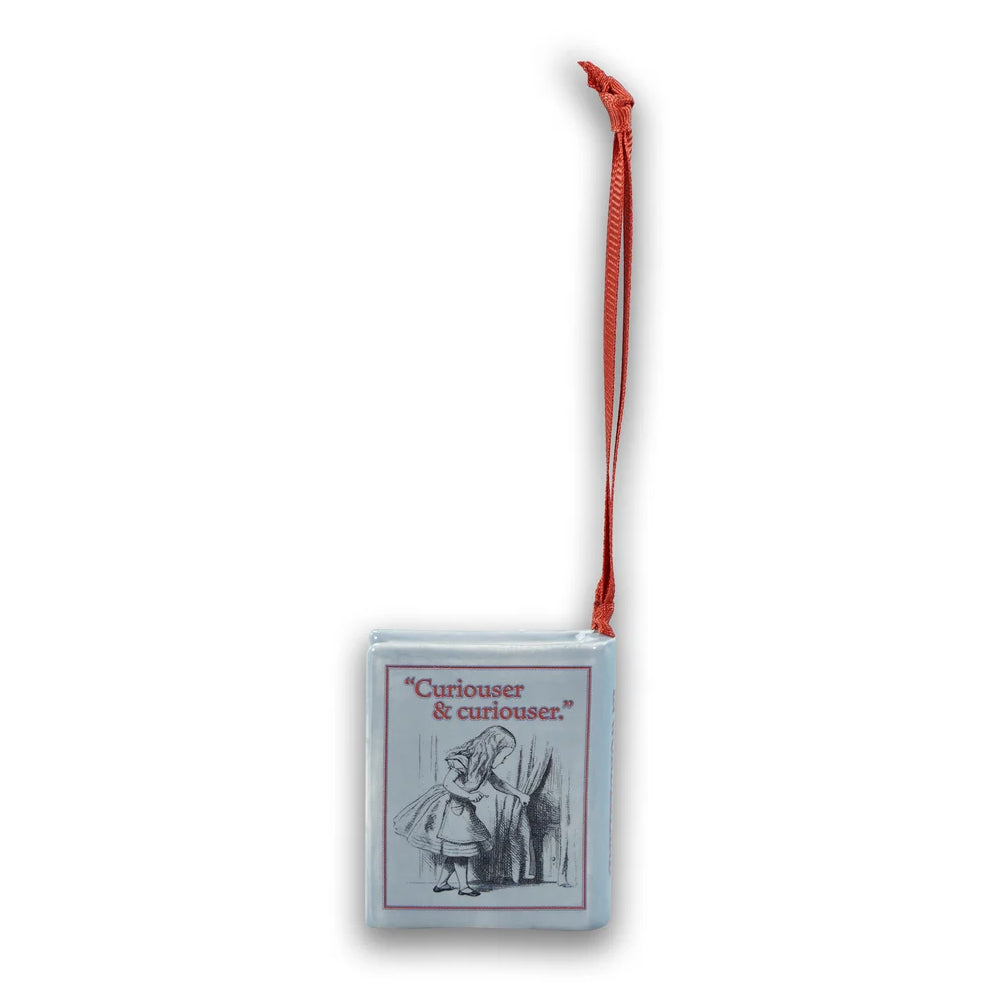 Alice in Wonderland Book Hanging Decoration
