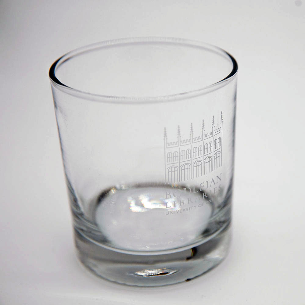 Bodleian Libraries Whisky Etched Tumbler