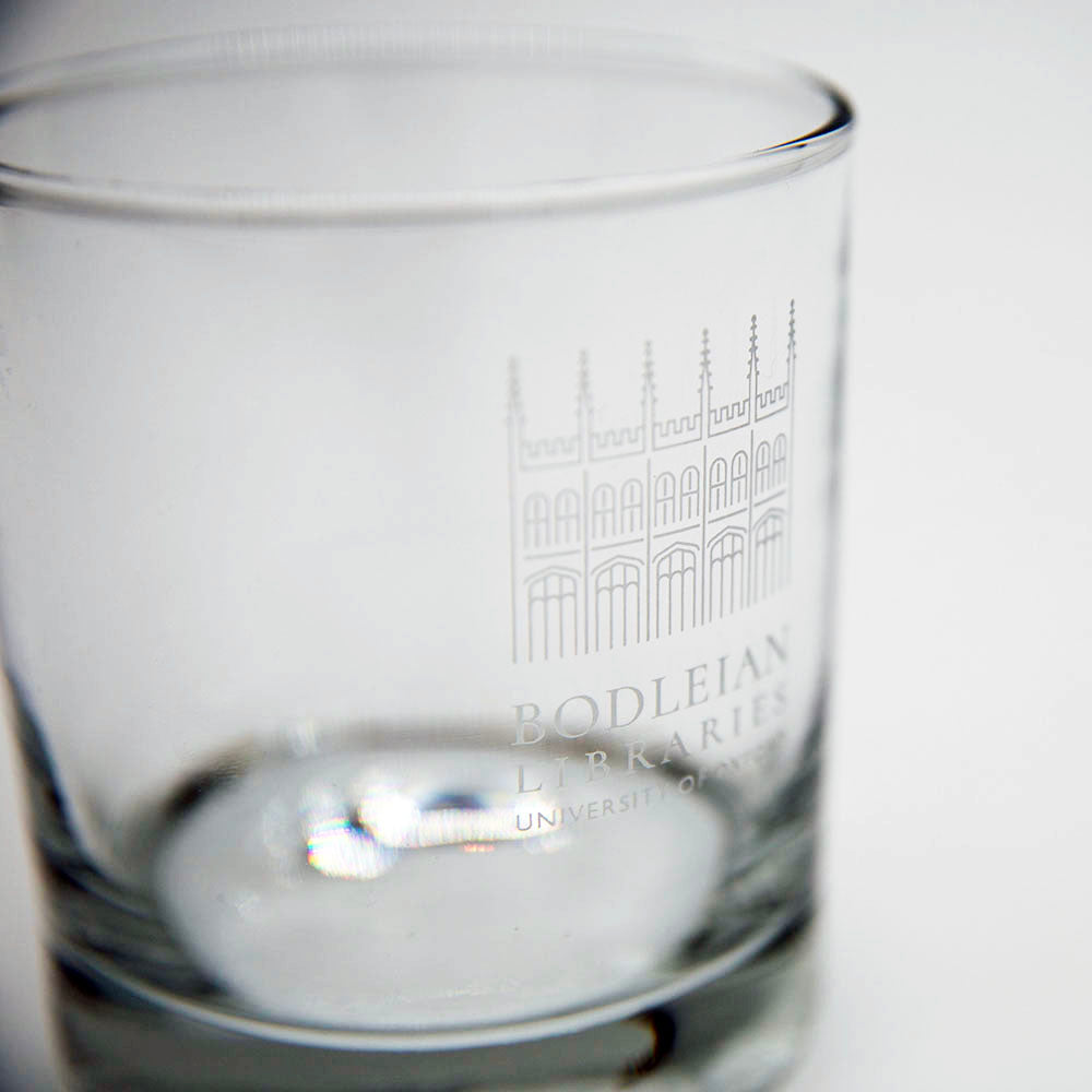 Bodleian Libraries Whisky Etched Tumbler