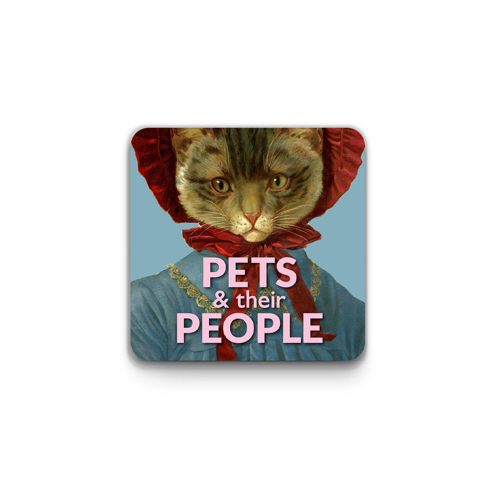 Pets & their People Cat Coaster