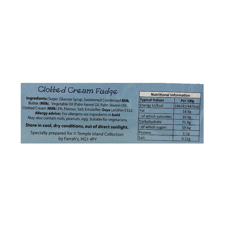 Heritage Range - Clotted Cream Fudge