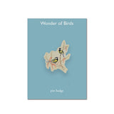 Gould's Great Tit Wooden Pin Badge