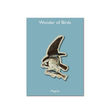 Audubon's Osprey and Weakfish Wooden Magnet