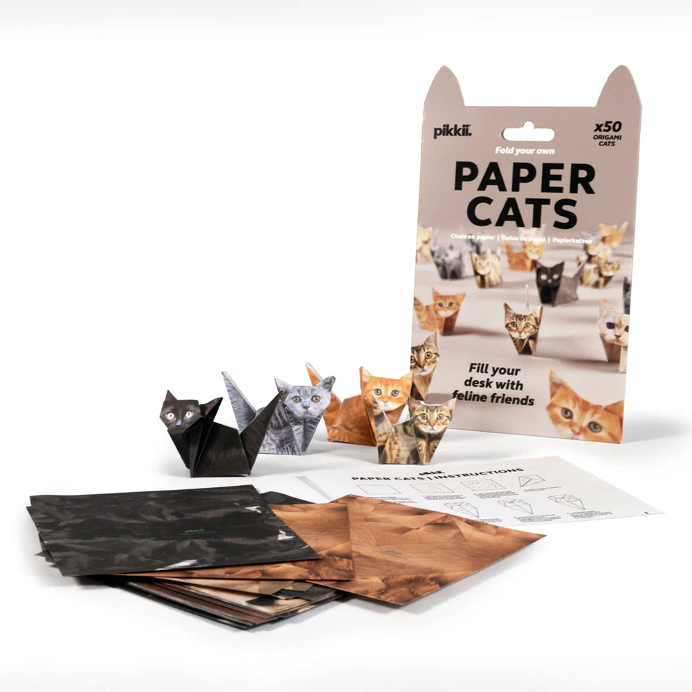 Paper Cats Origami Cat Craft Kit