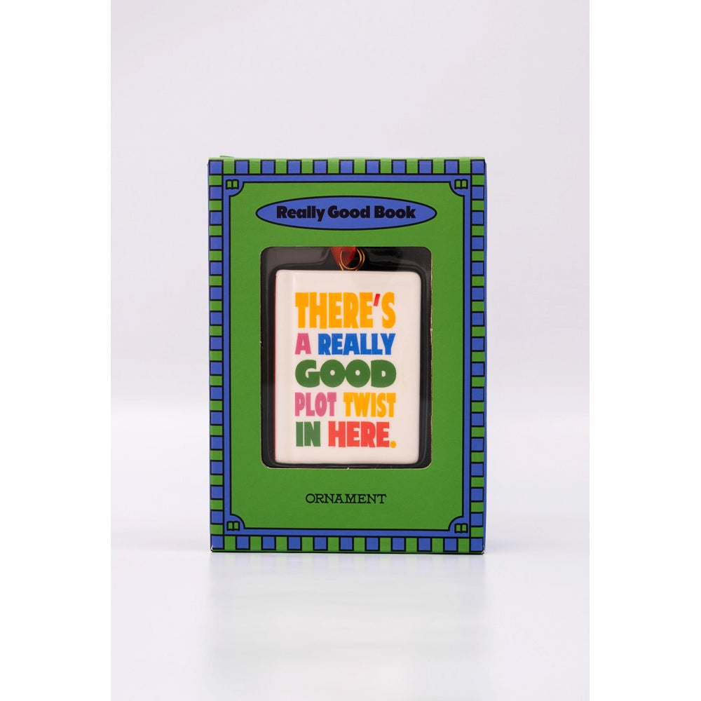 Plot Twist Book Hanging Decoration
