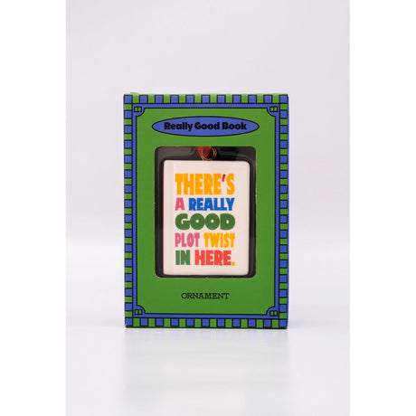 Plot Twist Book Hanging Decoration