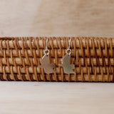 Sterling Silver Dove Earrings