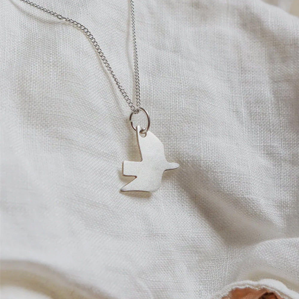 Sterling Silver Dove Necklace