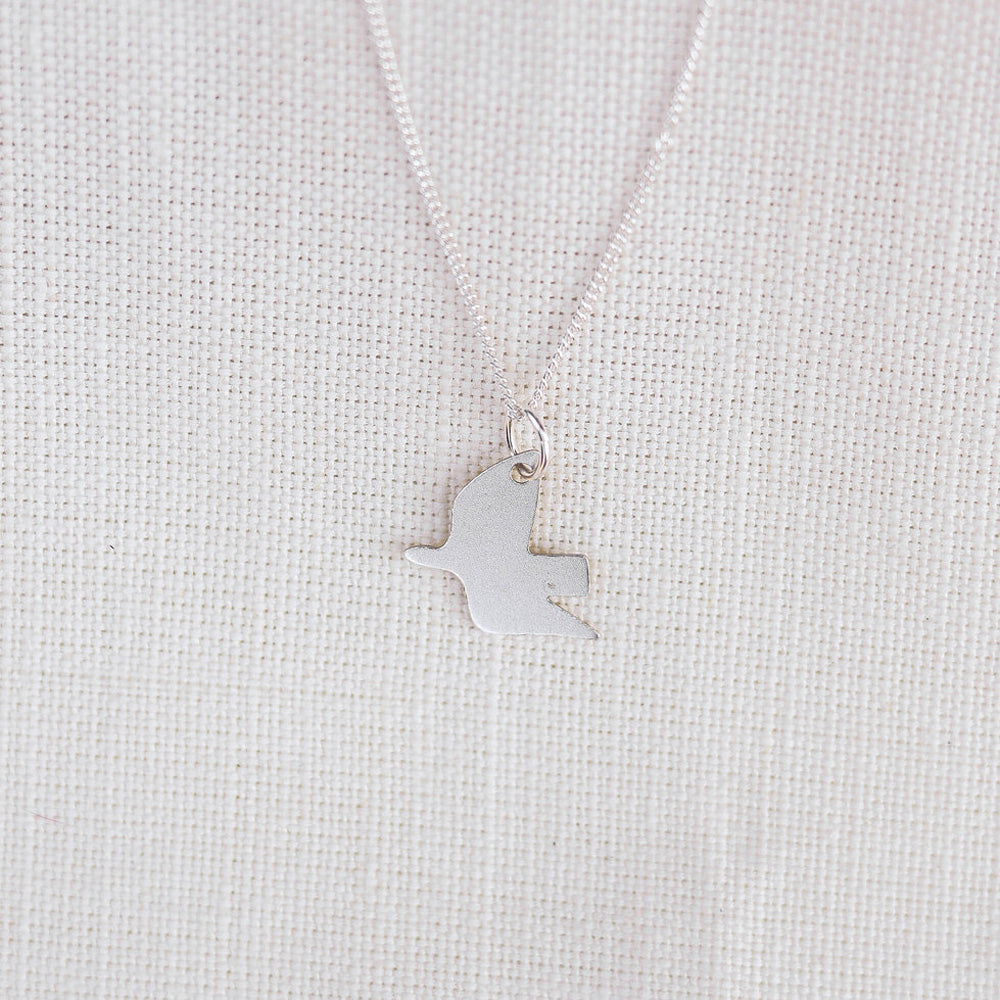 Sterling Silver Dove Necklace
