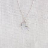 Sterling Silver Dove Necklace