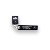 University of Oxford Navy Embroidered Keyring