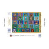 A-Z  Illuminated Alphabet 1000 Piece Jigsaw Puzzle