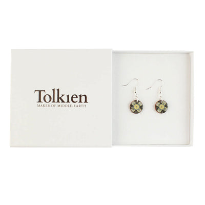 Device for Lúthien Tinúviel (Black) Ceramic Drop Earrings