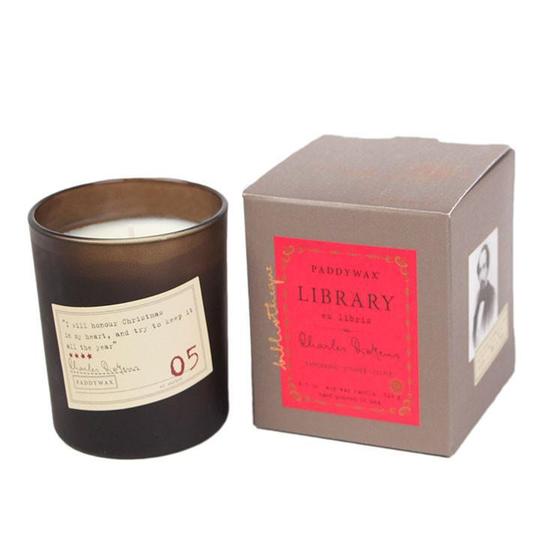 Library Candle - Charles Dickens