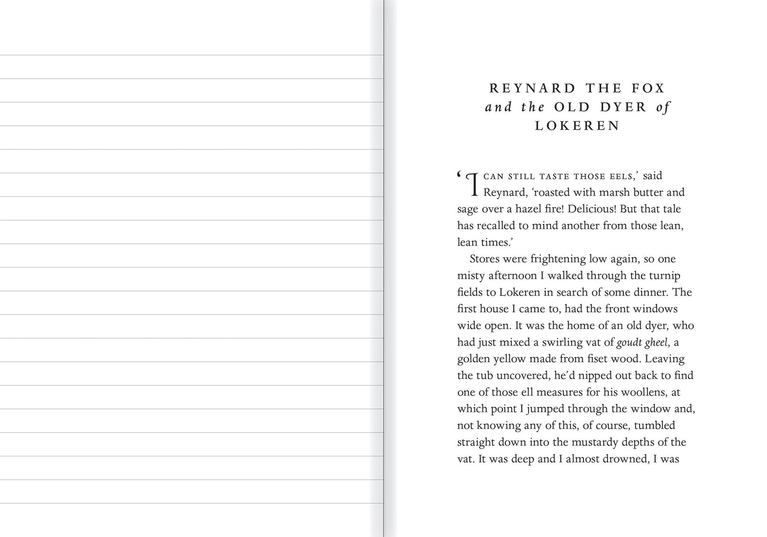 A Fox for All Seasons Journal: With new Reynard the Fox mini stories