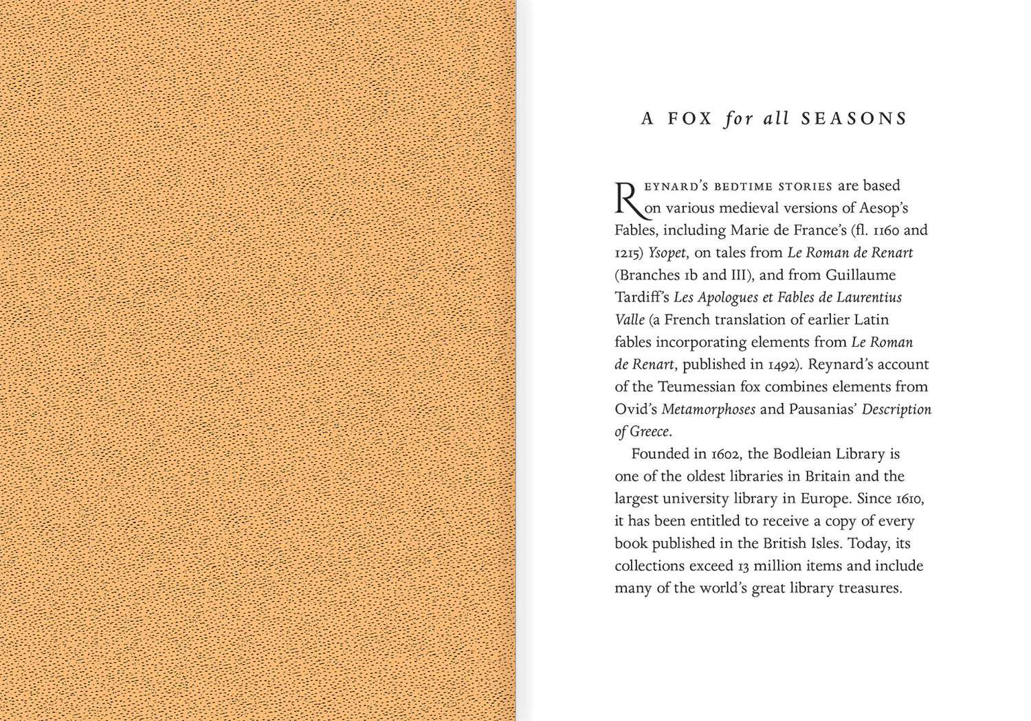 A Fox for All Seasons Journal: With new Reynard the Fox mini stories