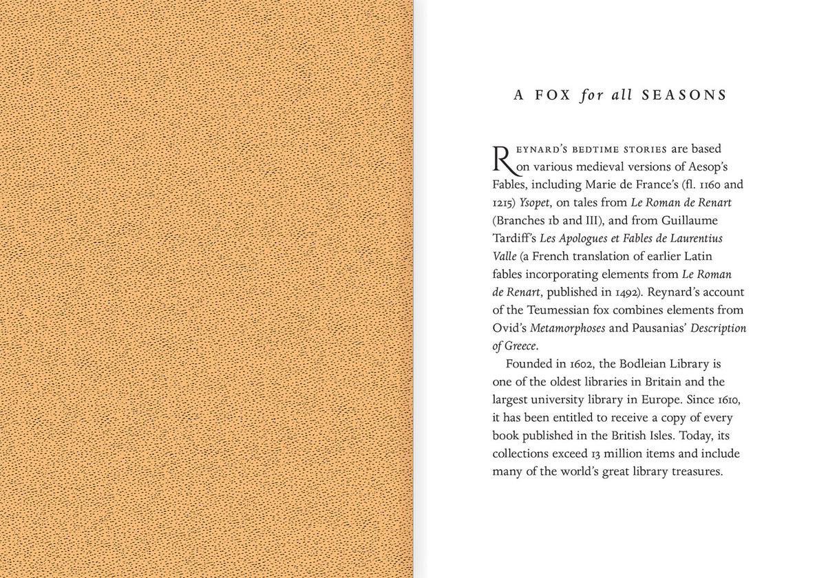 A Fox for All Seasons Journal: With new Reynard the Fox mini stories