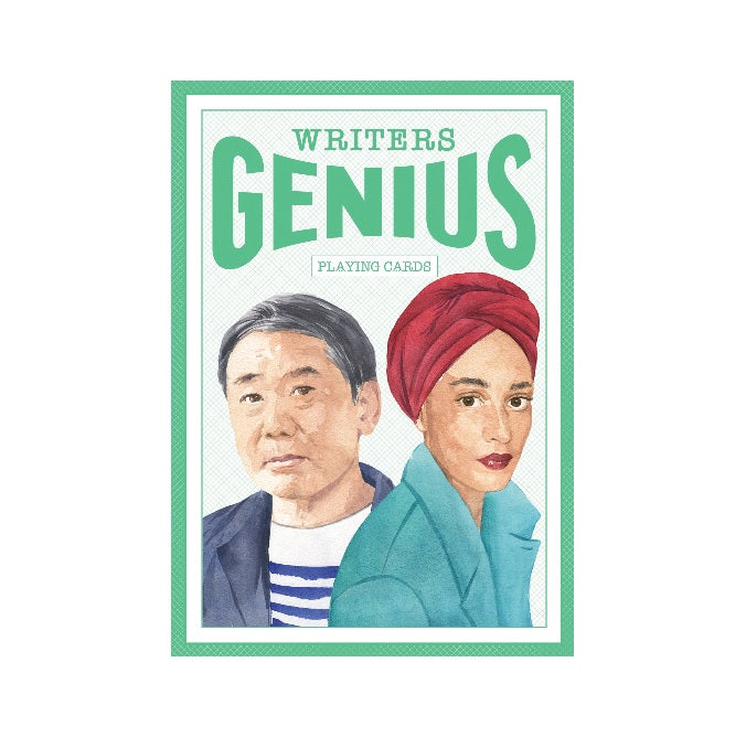 Genius Writers Playing Cards